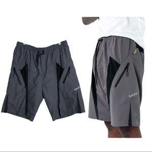 SANTIC | Grey Padded Riding Shorts | 2XL